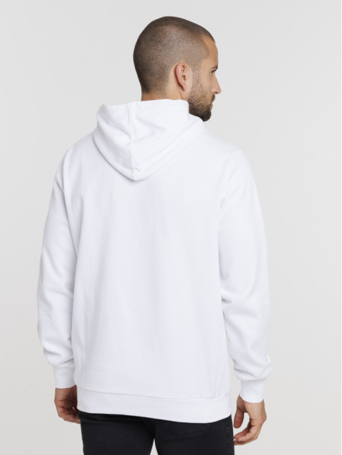 Sweat à capuche Mustang blanc homme Sweat à capuche Mustang blanc homme