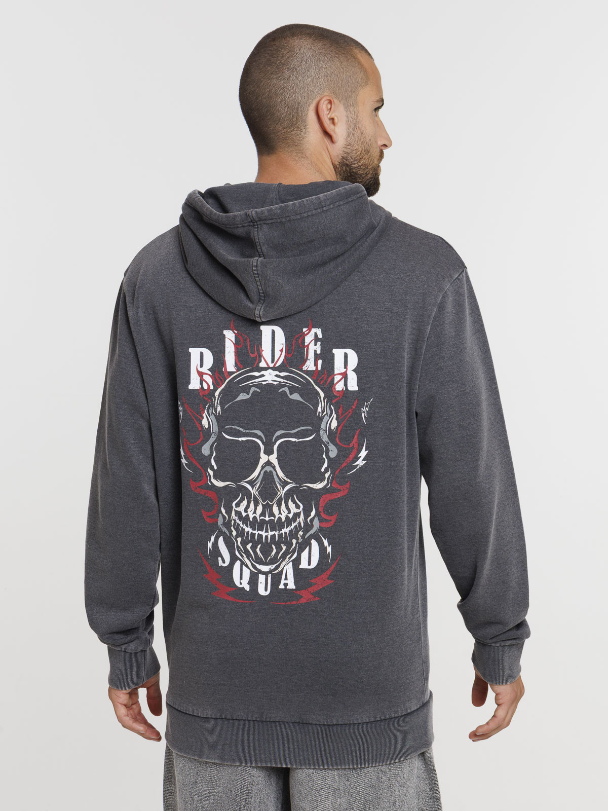 Sweat à capuche tête de mort homme Sweat à capuche tête de mort homme