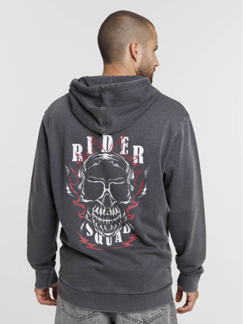 Sweat à capuche tête de...