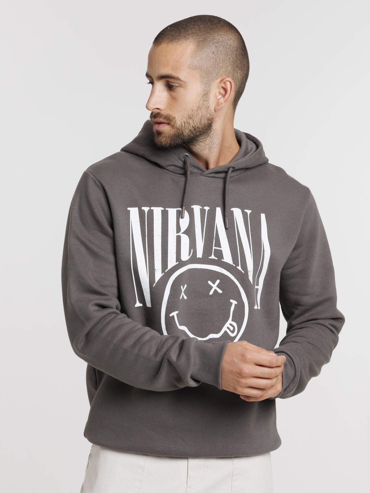 Sweat capuche Nirvana homme