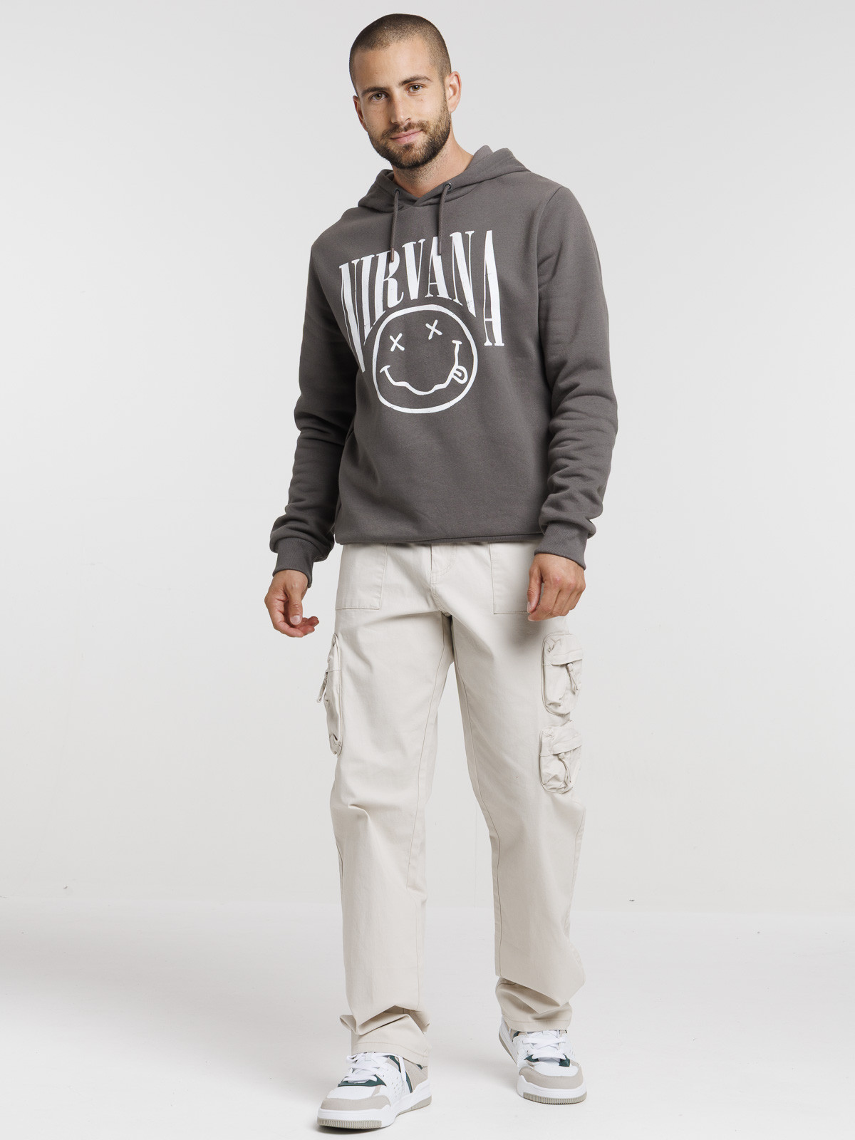Sweat capuche Nirvana homme