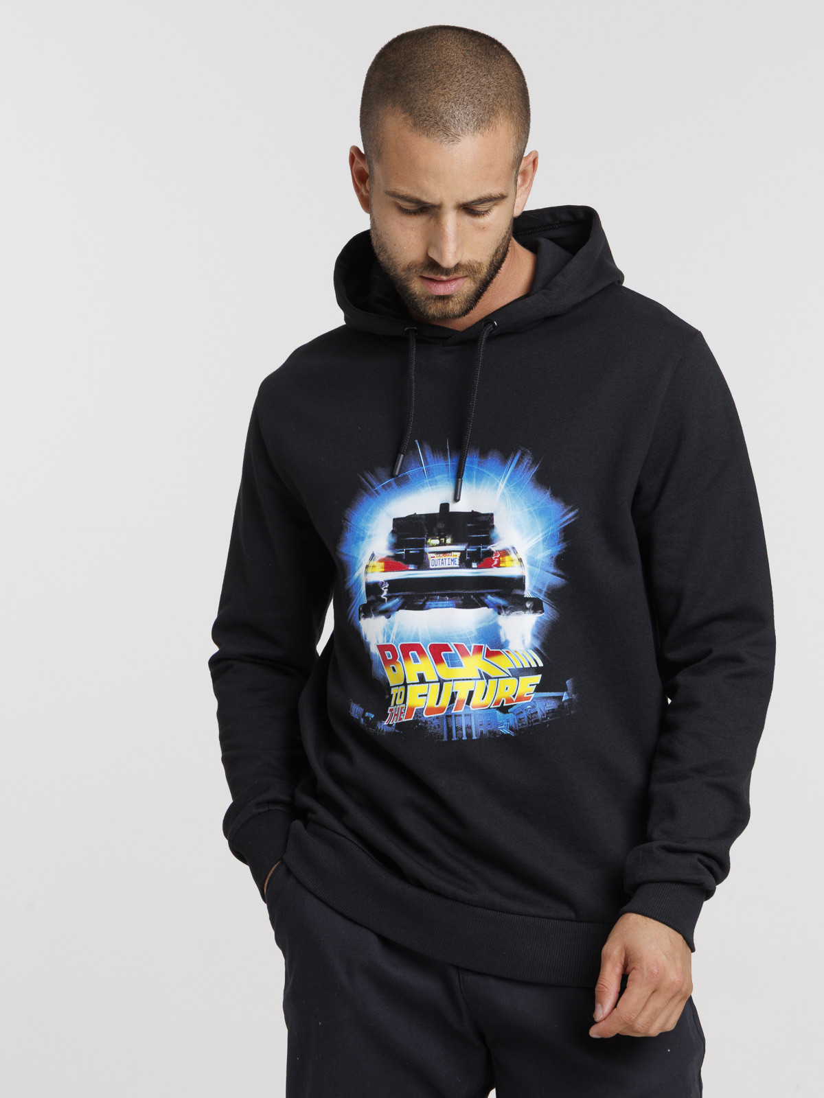 Sweat capuche Retour vers le futur homme