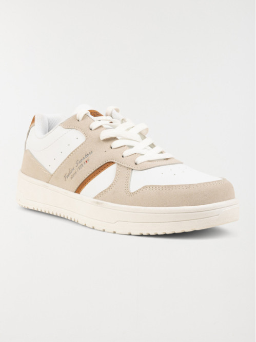 Baskets lacets blanches homme (41-46)
