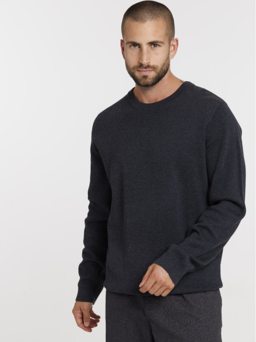 Pull col rond coloris...