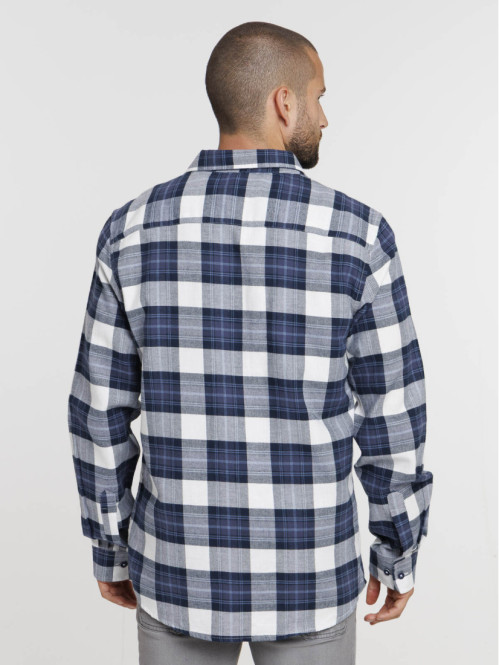 Chemise à carreaux homme