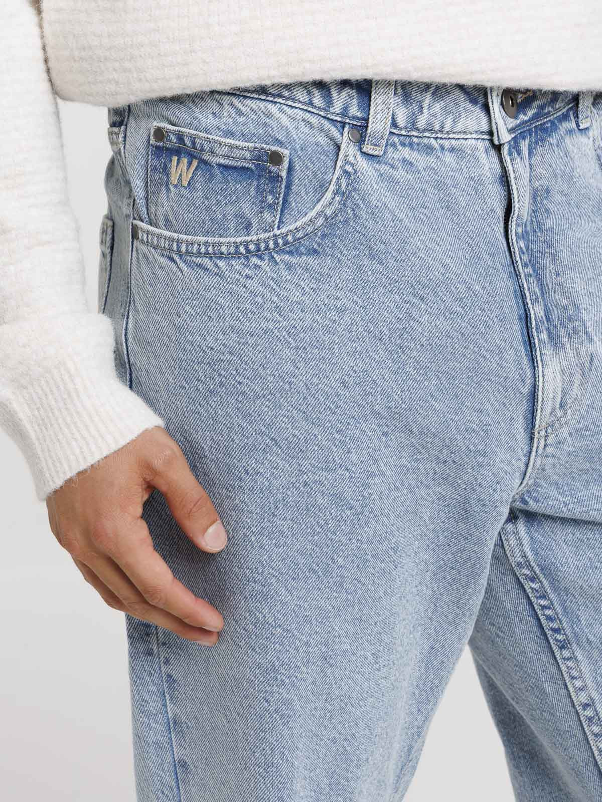 Jean straight bleached homme Jean straight bleached homme