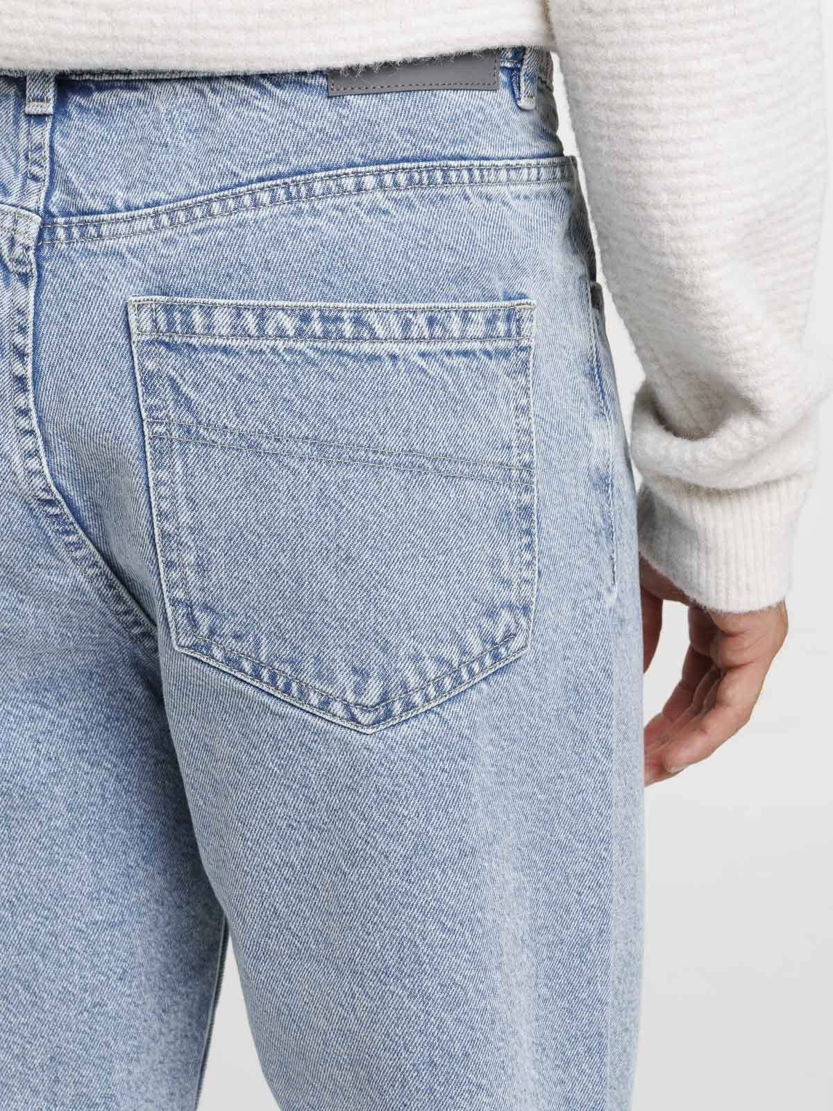 Jean straight bleached homme Jean straight bleached homme