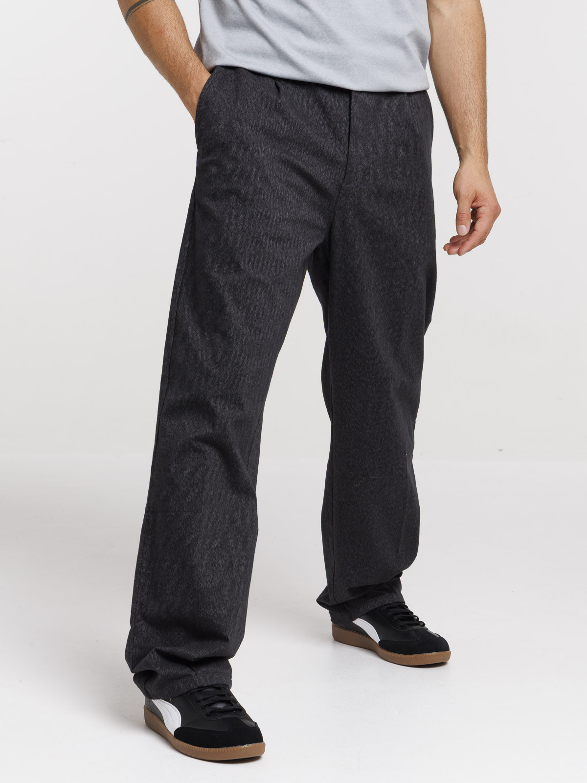Pantalon taille élastiquée dos homme