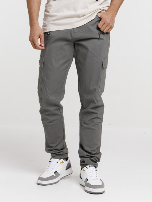 Pantalon homme coupe cargo