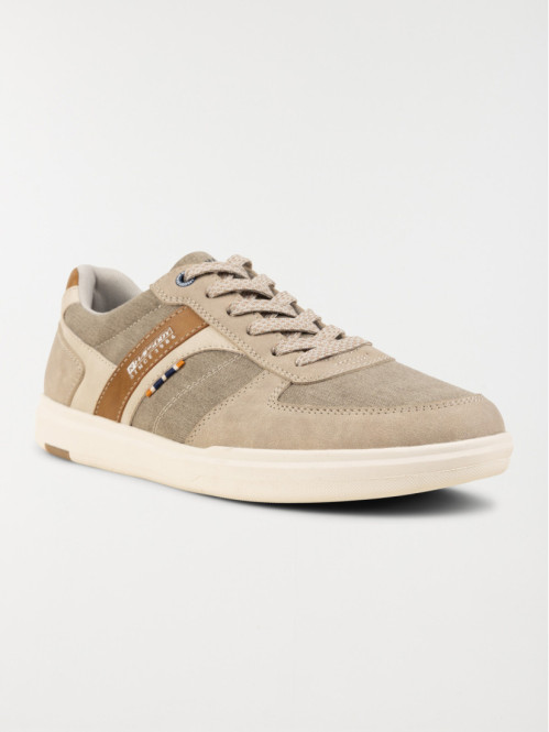Basket homme coloris beige (41-46) Basket homme coloris beige (41-46)