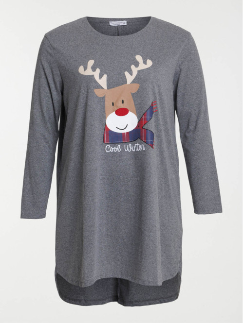 Chemise de nuit noël grande...