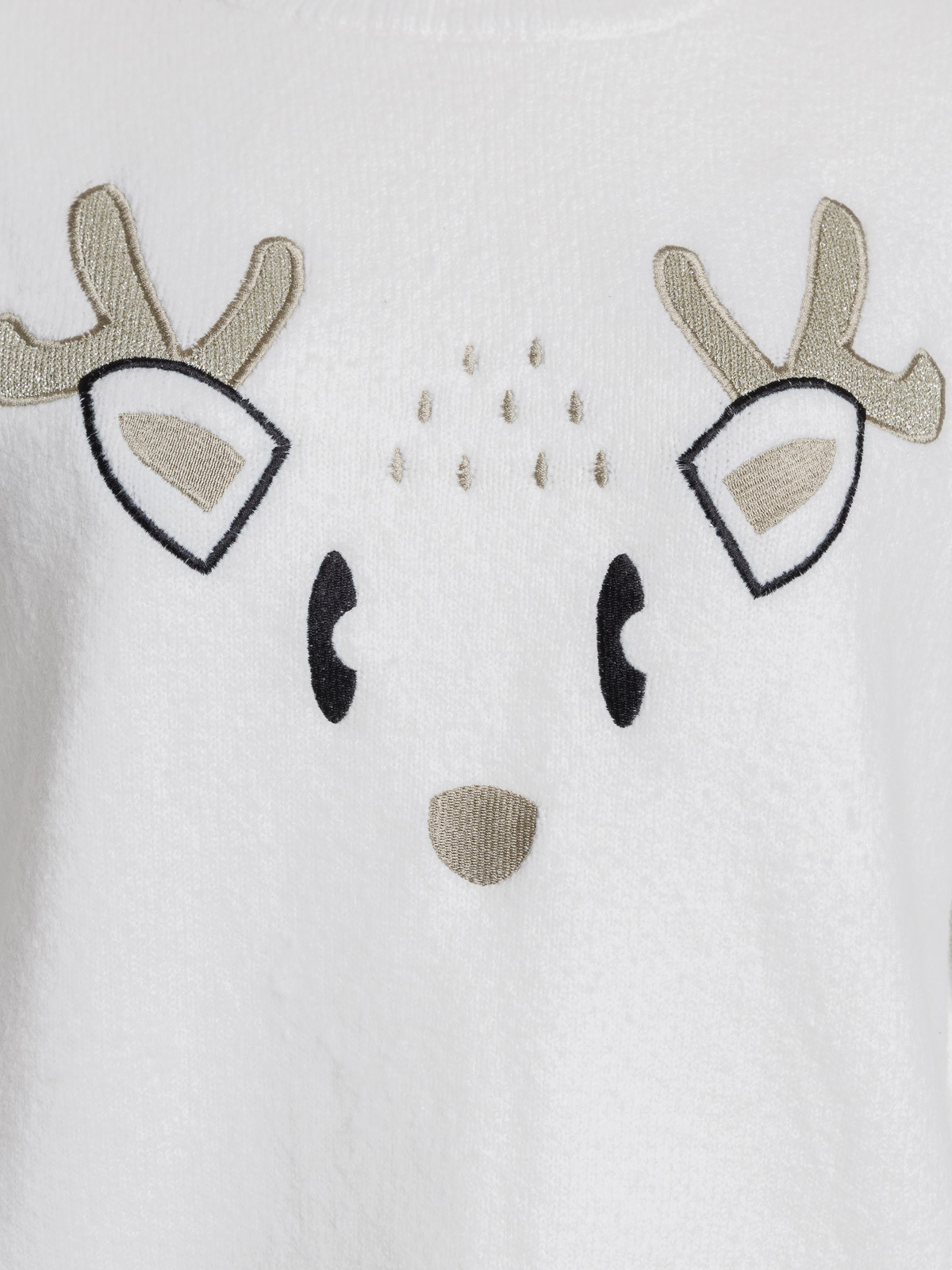 Pull renne de Noël grande taille femme