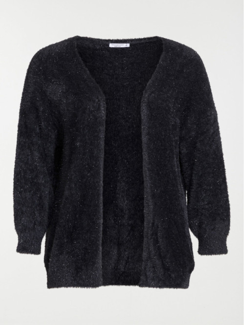 Gilet noir brillant grande...