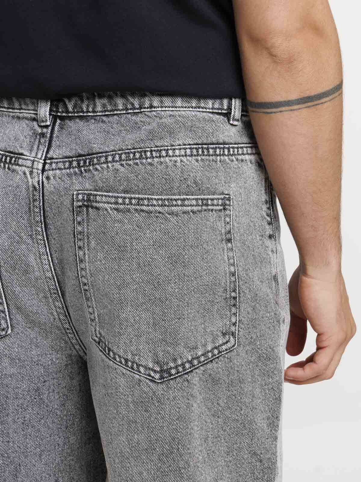 Jean coupe relaxed gris homme