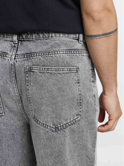 Jean coupe relaxed gris homme