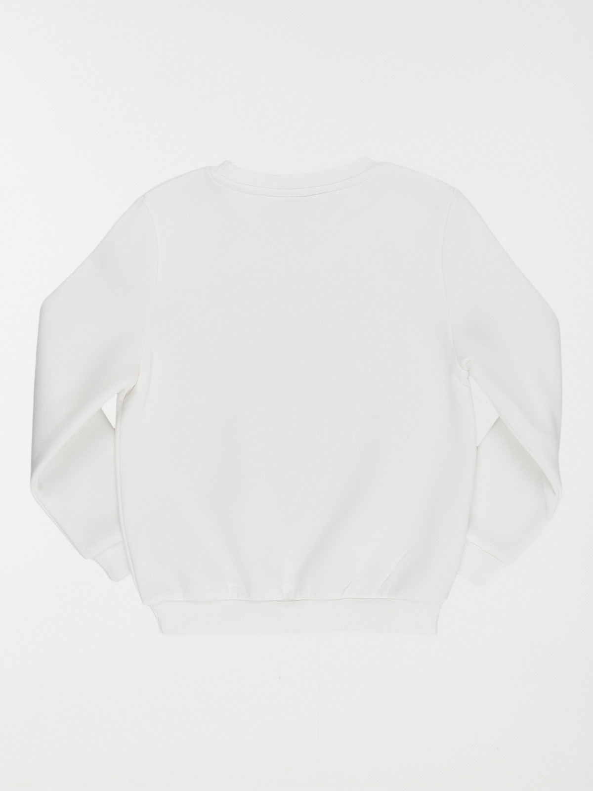 Sweat fille Gabby Chat écru (4-10A)