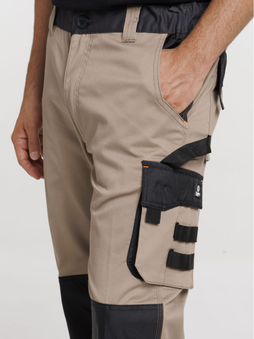 Pantalon de travail bicolore