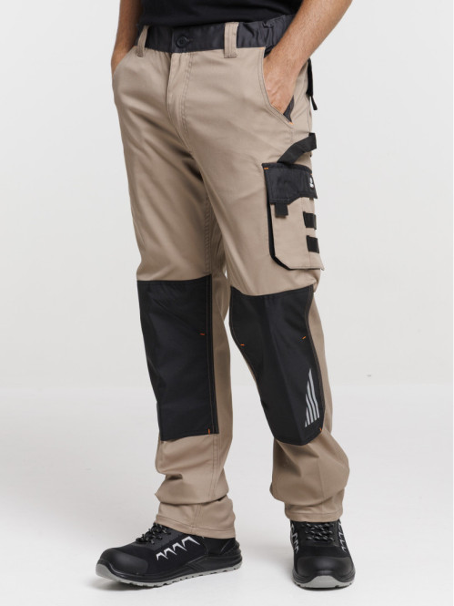 Pantalon de travail bicolore