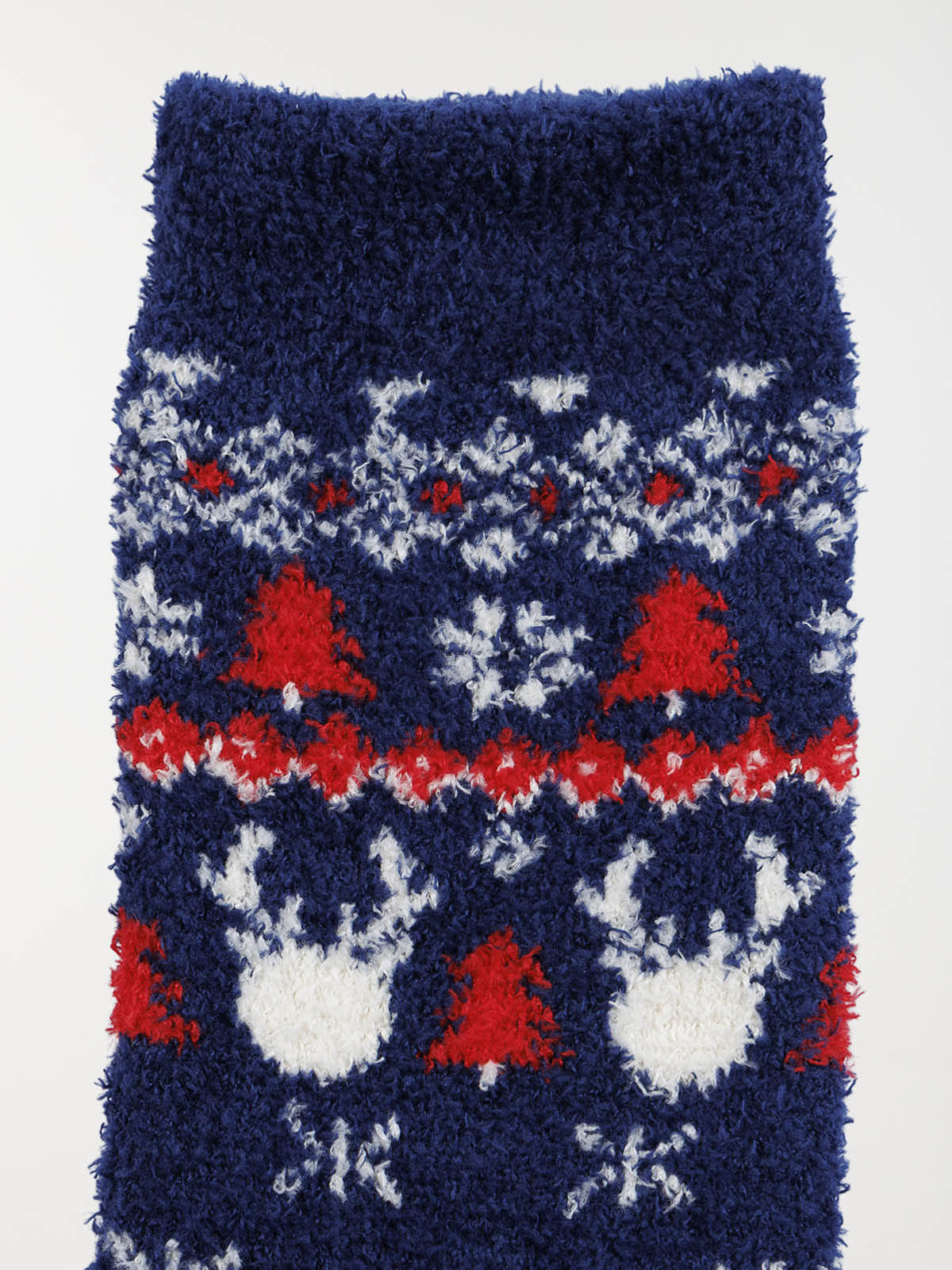 Chaussettes douces motifs de noël femme