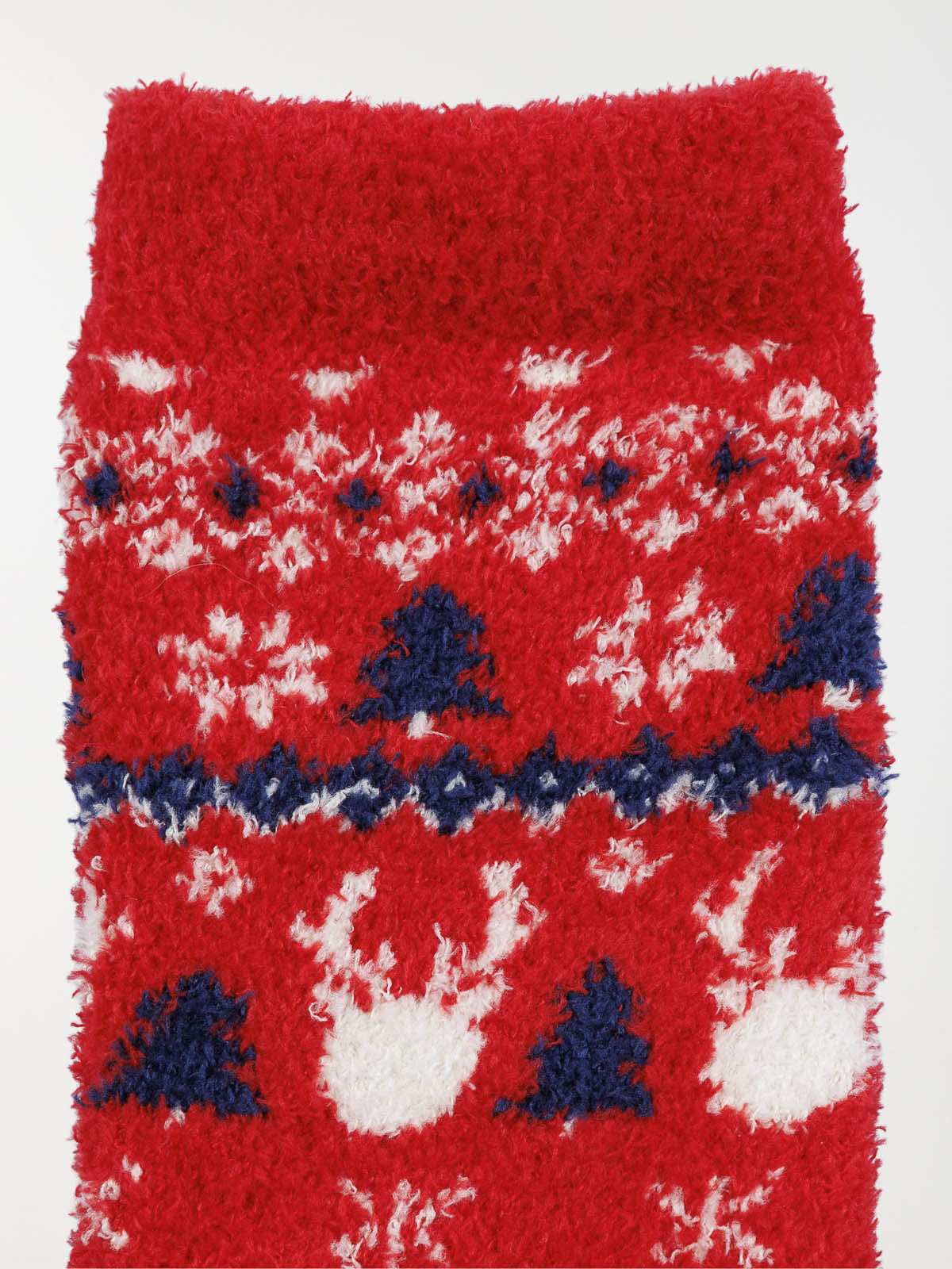 Chaussettes douces motifs de noël femme