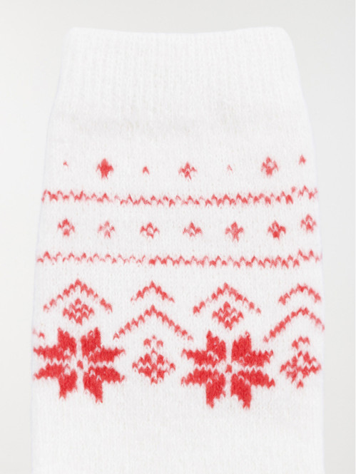 Chaussettes douces imprimé...