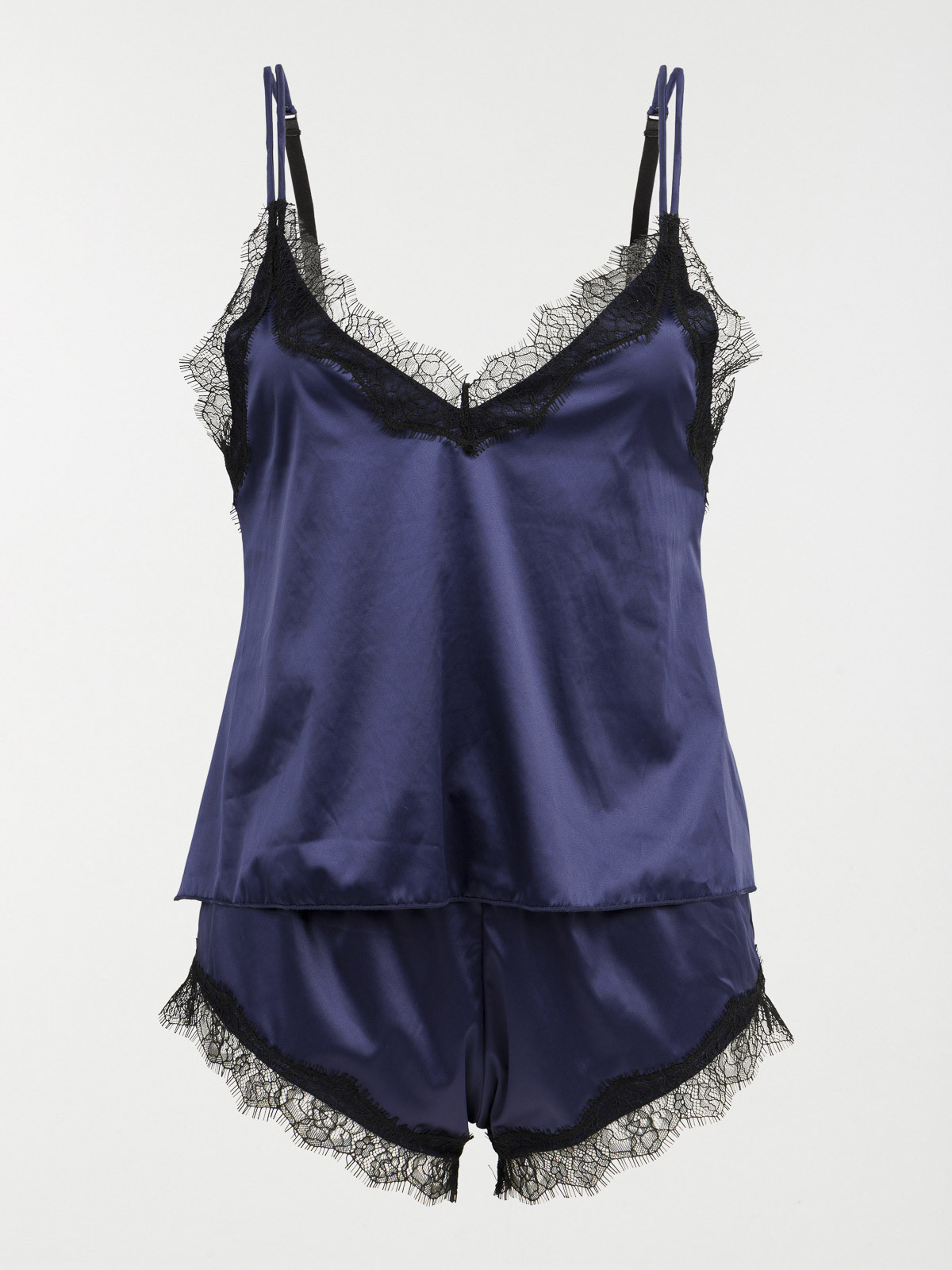 Pyjashort satin austral aura femme