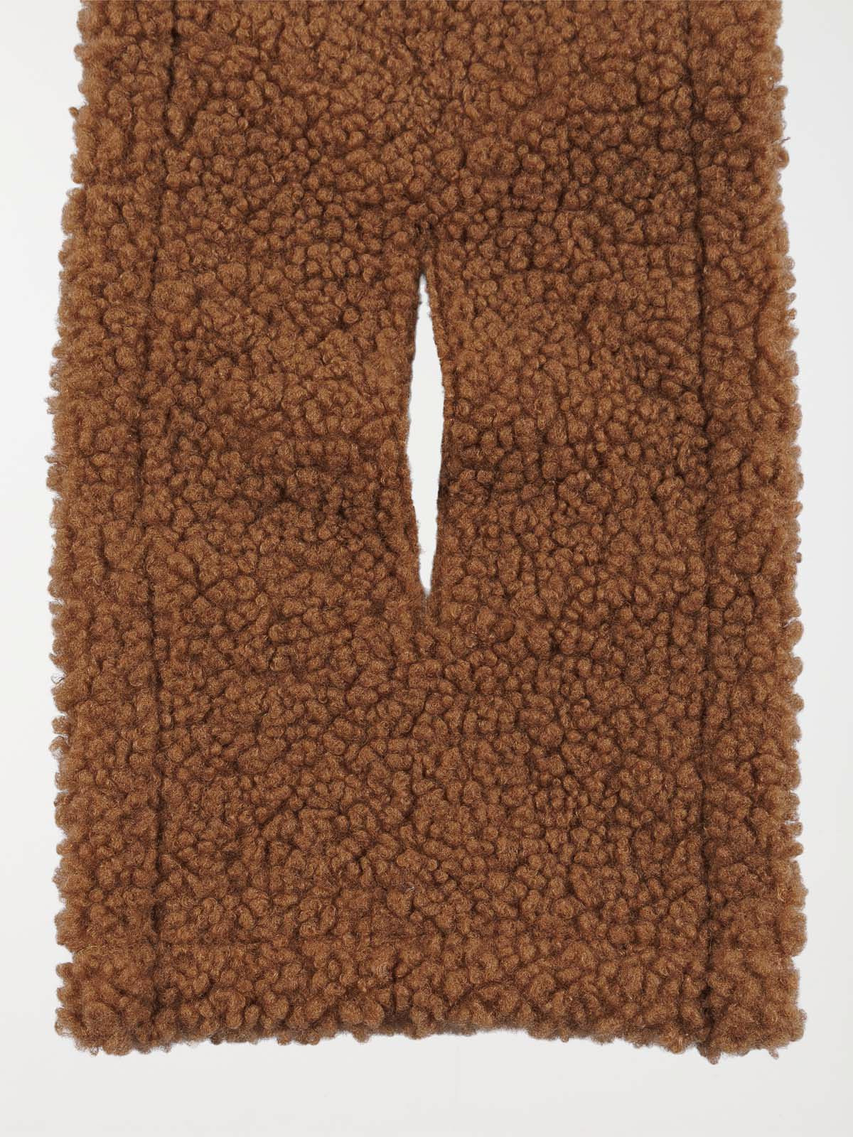 Echarpe camel foncé douce femme Echarpe camel foncé douce femme