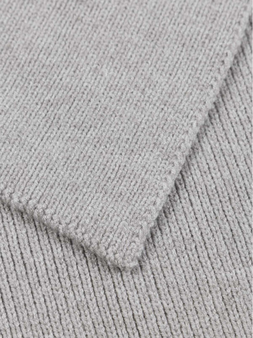 Echarpe gris clair chiné...