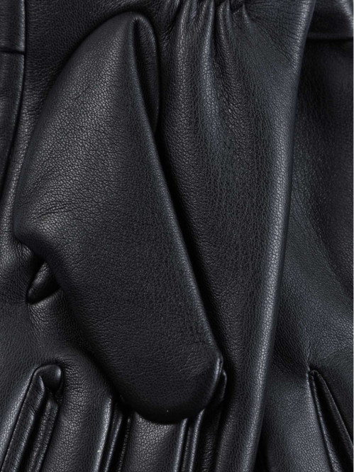 Gants noeuds noirs femme