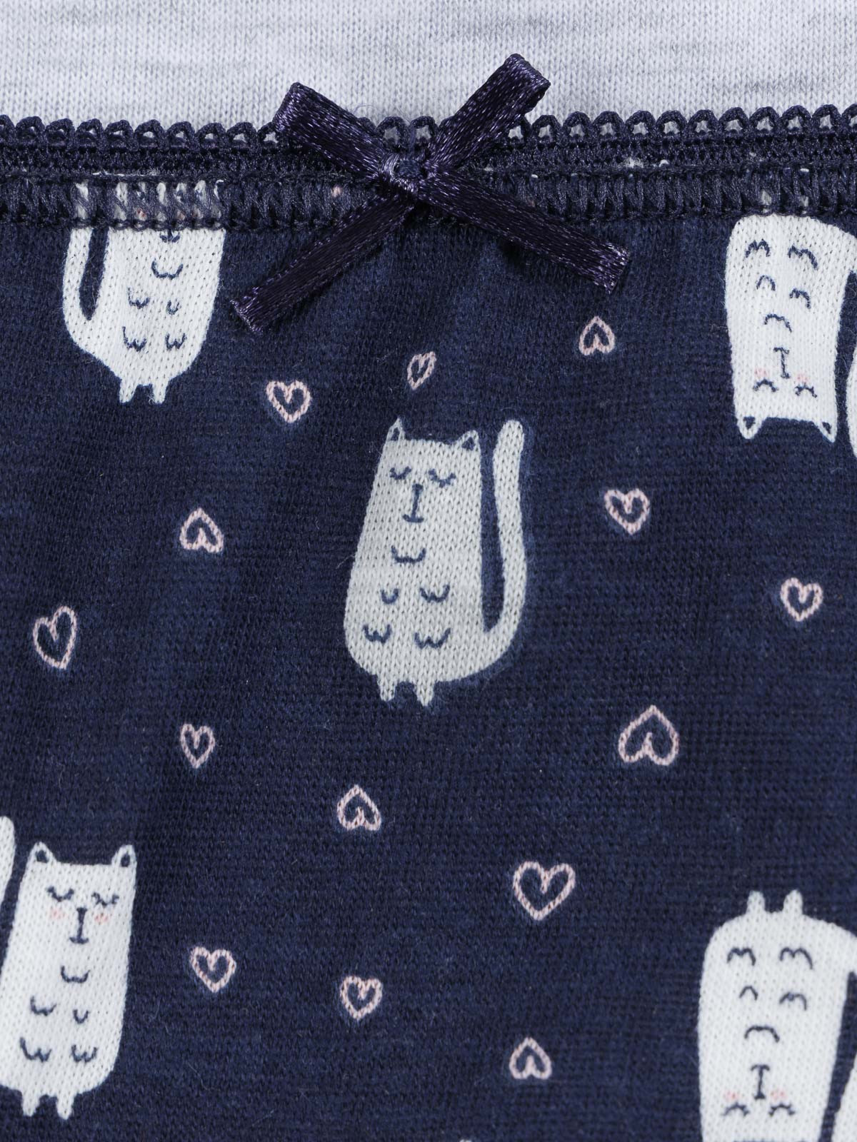 Lot de 5 slips chats fille Lot de 5 slips chats fille