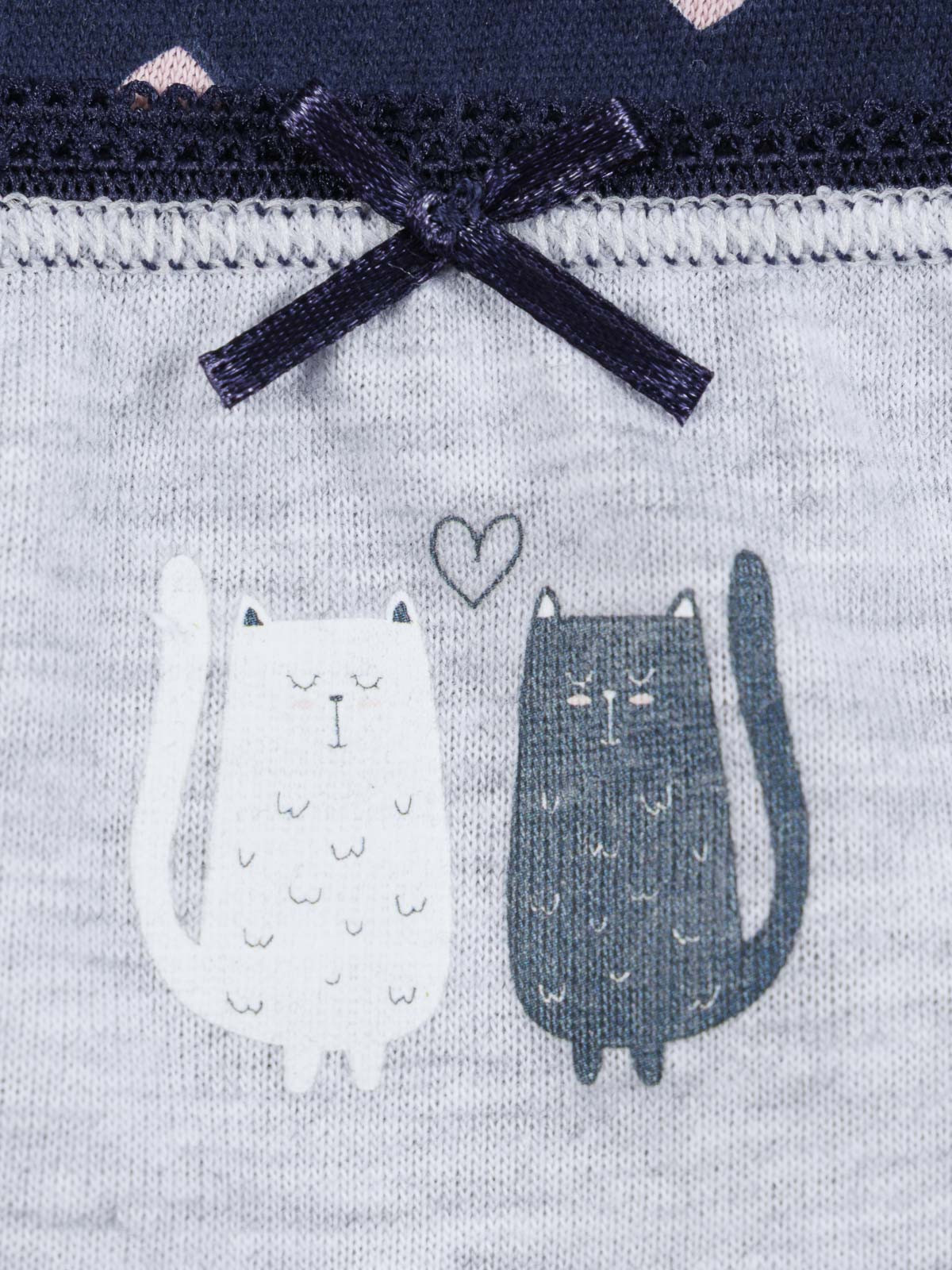 Lot de 5 slips chats fille Lot de 5 slips chats fille