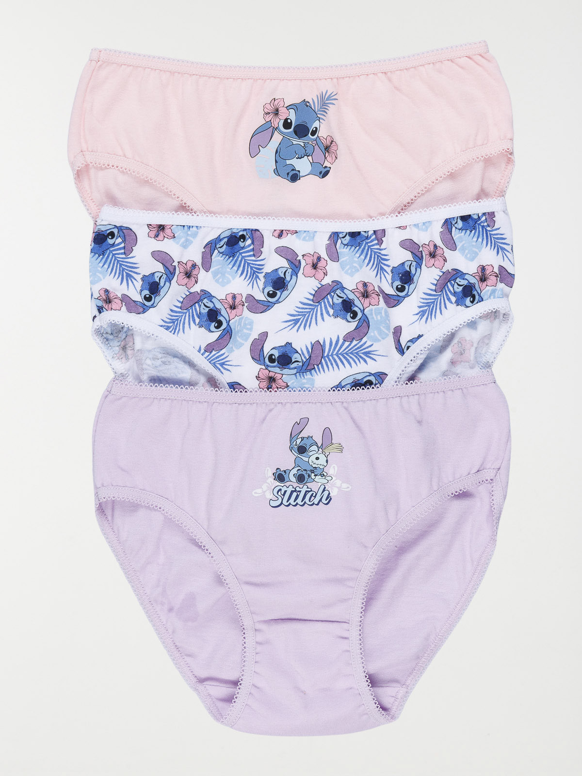 Lot 3 slips Stitch fille Lot 3 slips Stitch fille