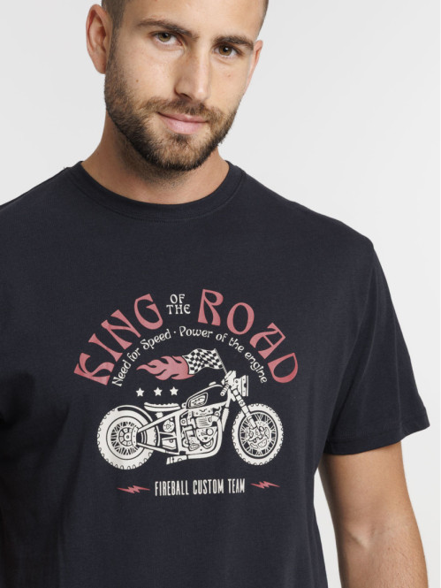 T-shirt homme col rond...