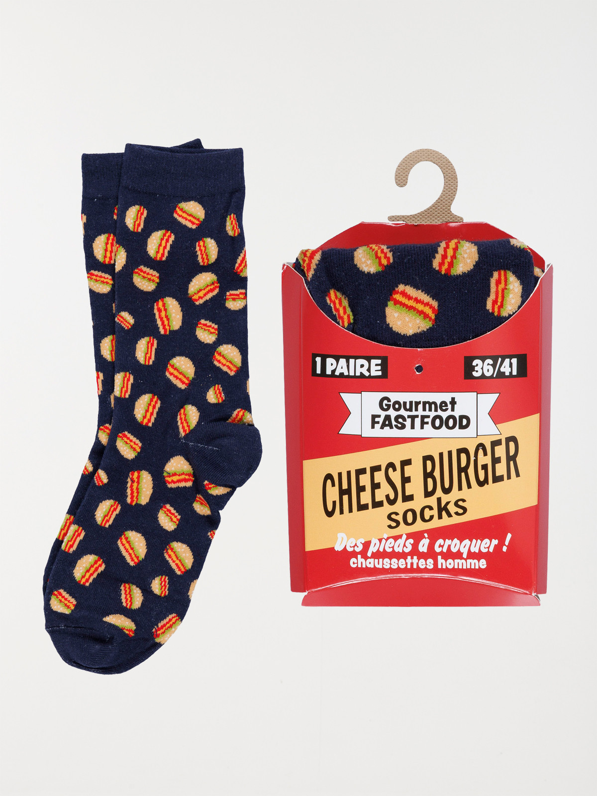 Coffret chaussettes hamburger homme Coffret chaussettes hamburger homme