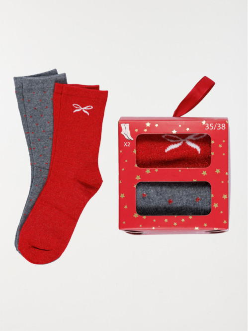 Coffret chaussettes de noël...