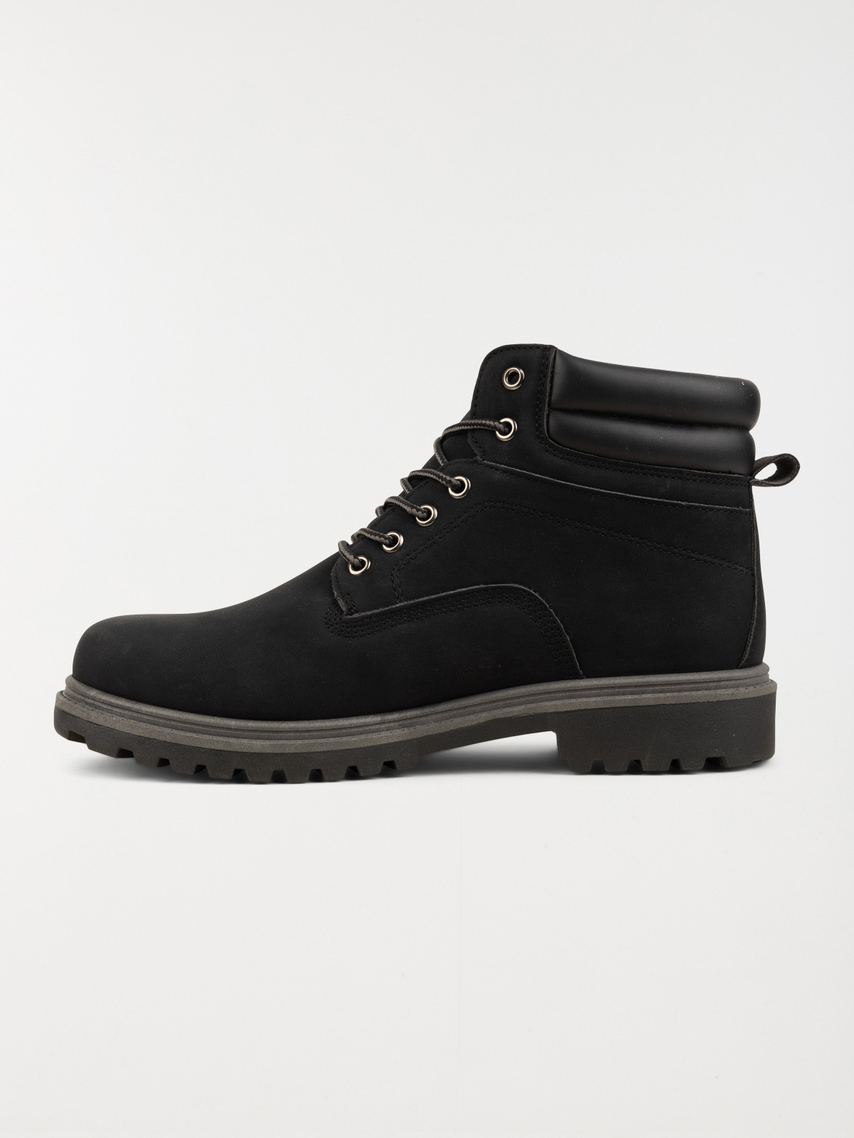 Boots lacets homme noir (40-46)