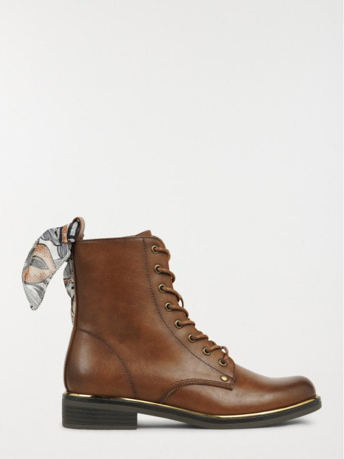 Bottines noeud foulard femme (36-41)
