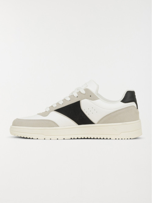 Baskets à lacets blanches homme (40-45)