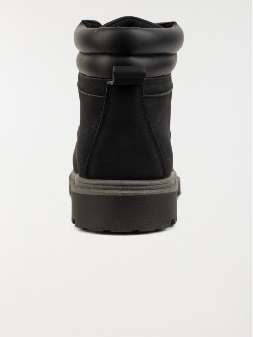 Boots lacets homme noir...