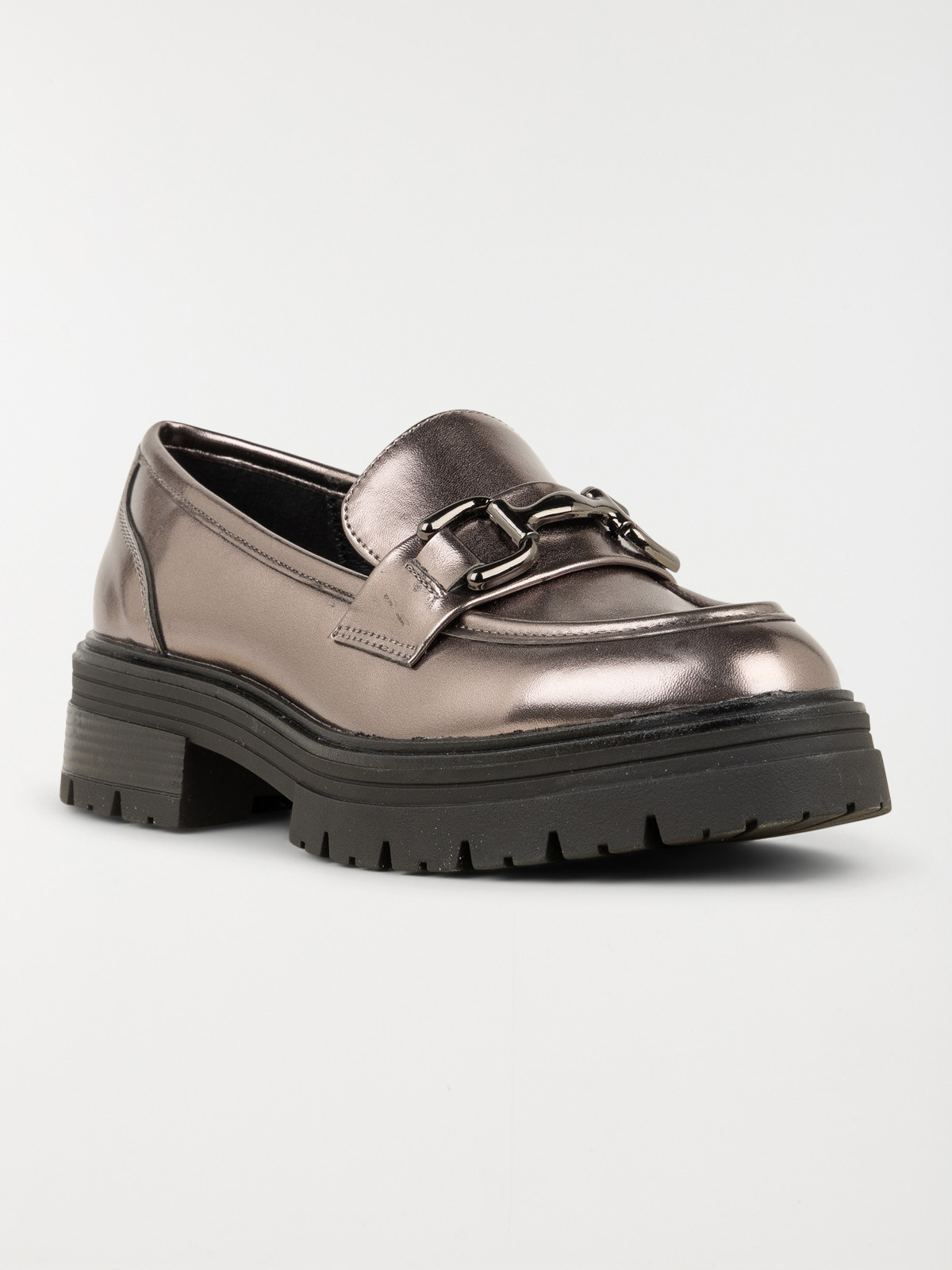 Mocassins gunmetal femme (36-41)
