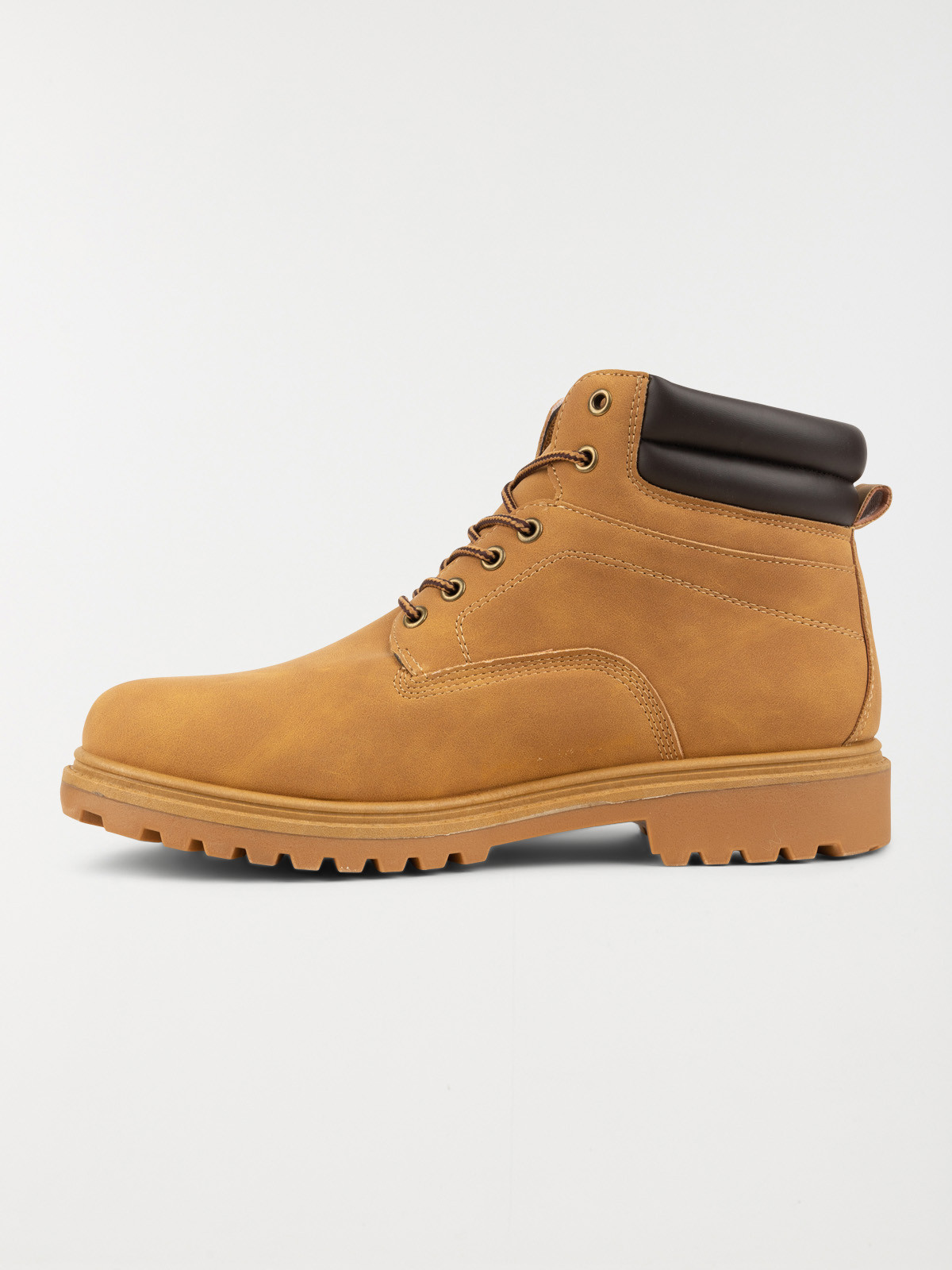 Boots lacets homme marron (40-46) Boots lacets homme marron (40-46)