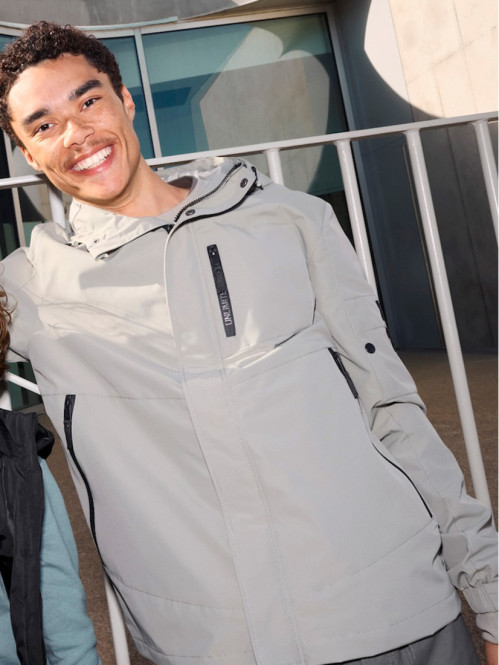 Blouson capuche multipoches...