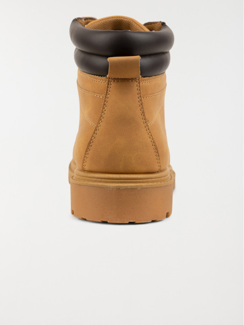 Boots lacets homme marron (40-46) Boots lacets homme marron (40-46)