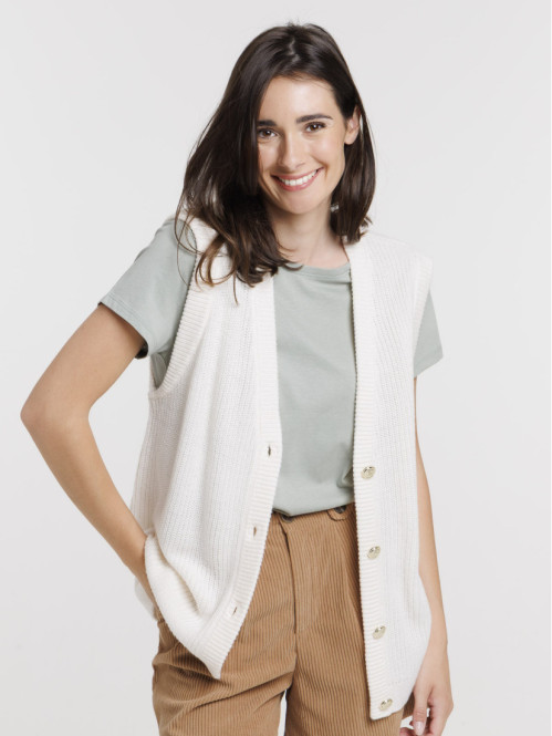 Gilet sans manches femme