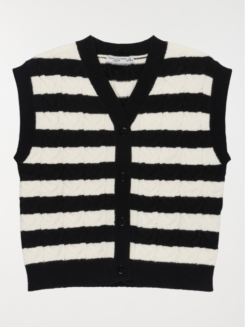 Gilet sans manches fille...