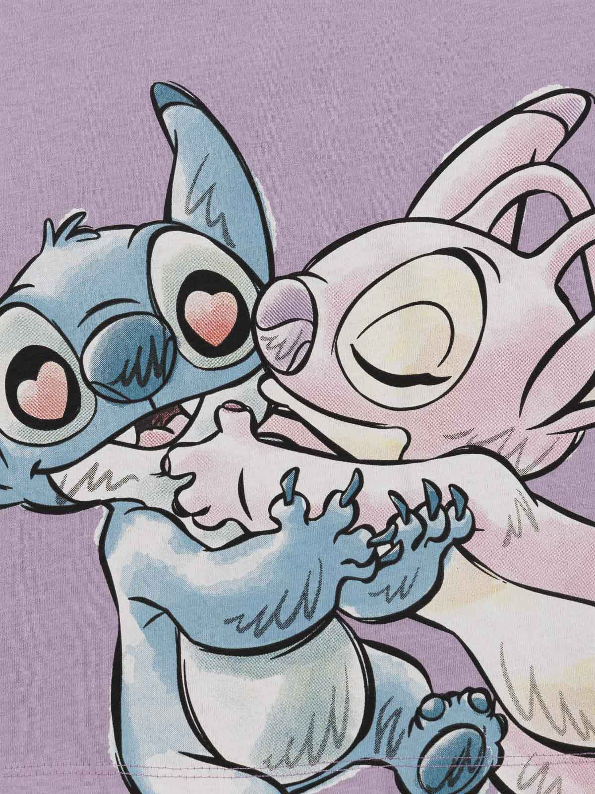 Tee-shirt STITCH et ANGEL fille (3-12A) Tee-shirt STITCH et ANGEL fille (3-12A)