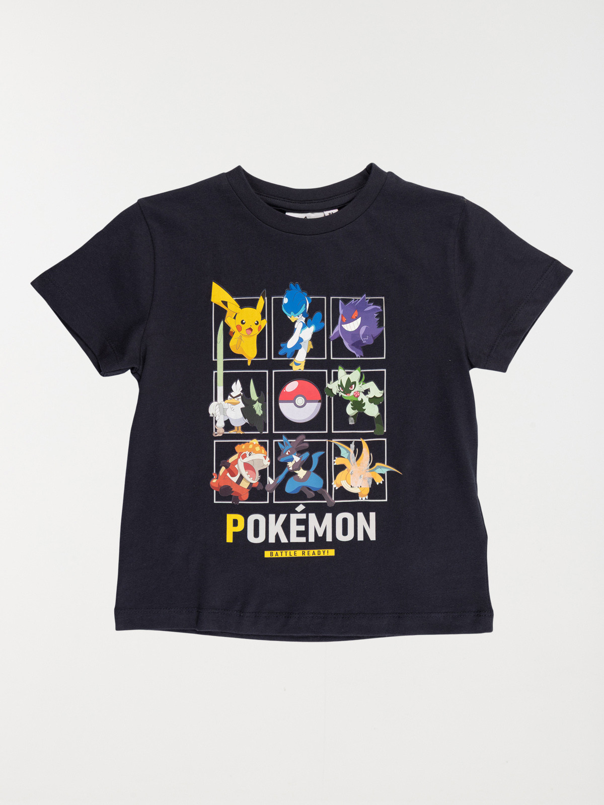 Tee-shirt Pokémon noir garçon (3-12A) Tee-shirt Pokémon noir garçon (3-12A)