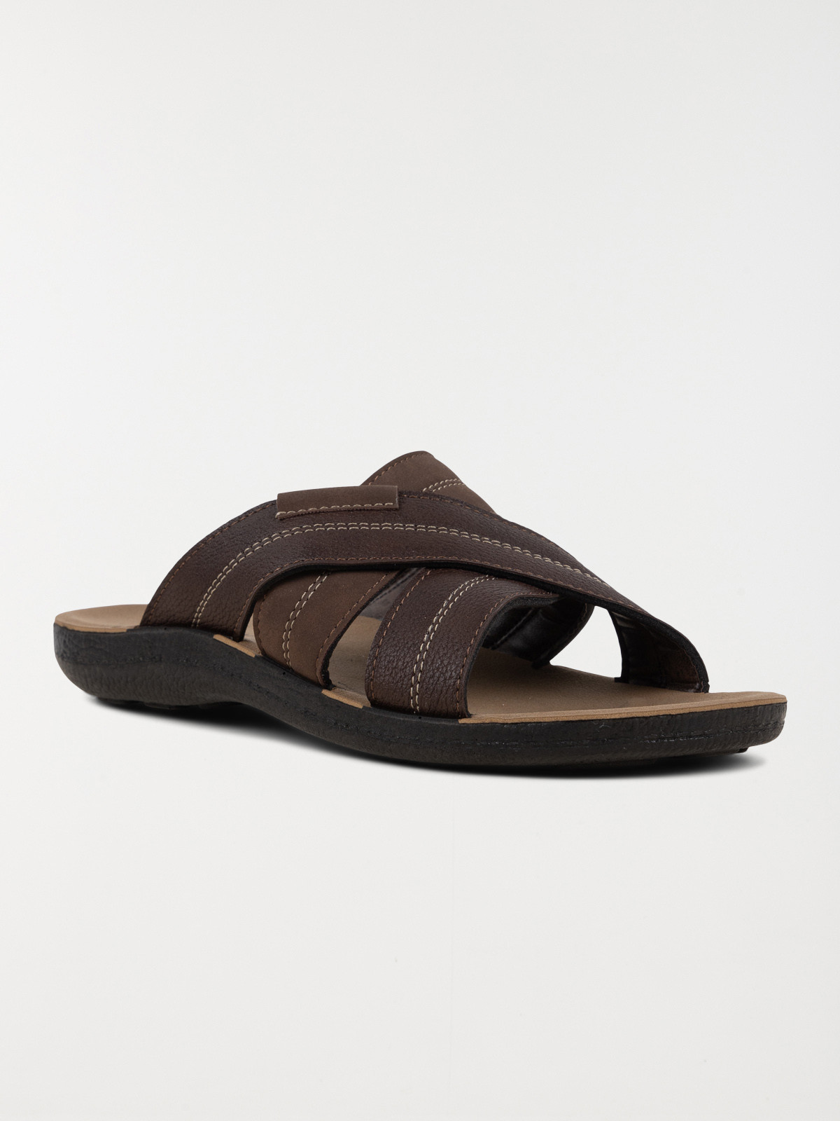 Mules marron brides croisées (40-46) Mules marron brides croisées (40-46)