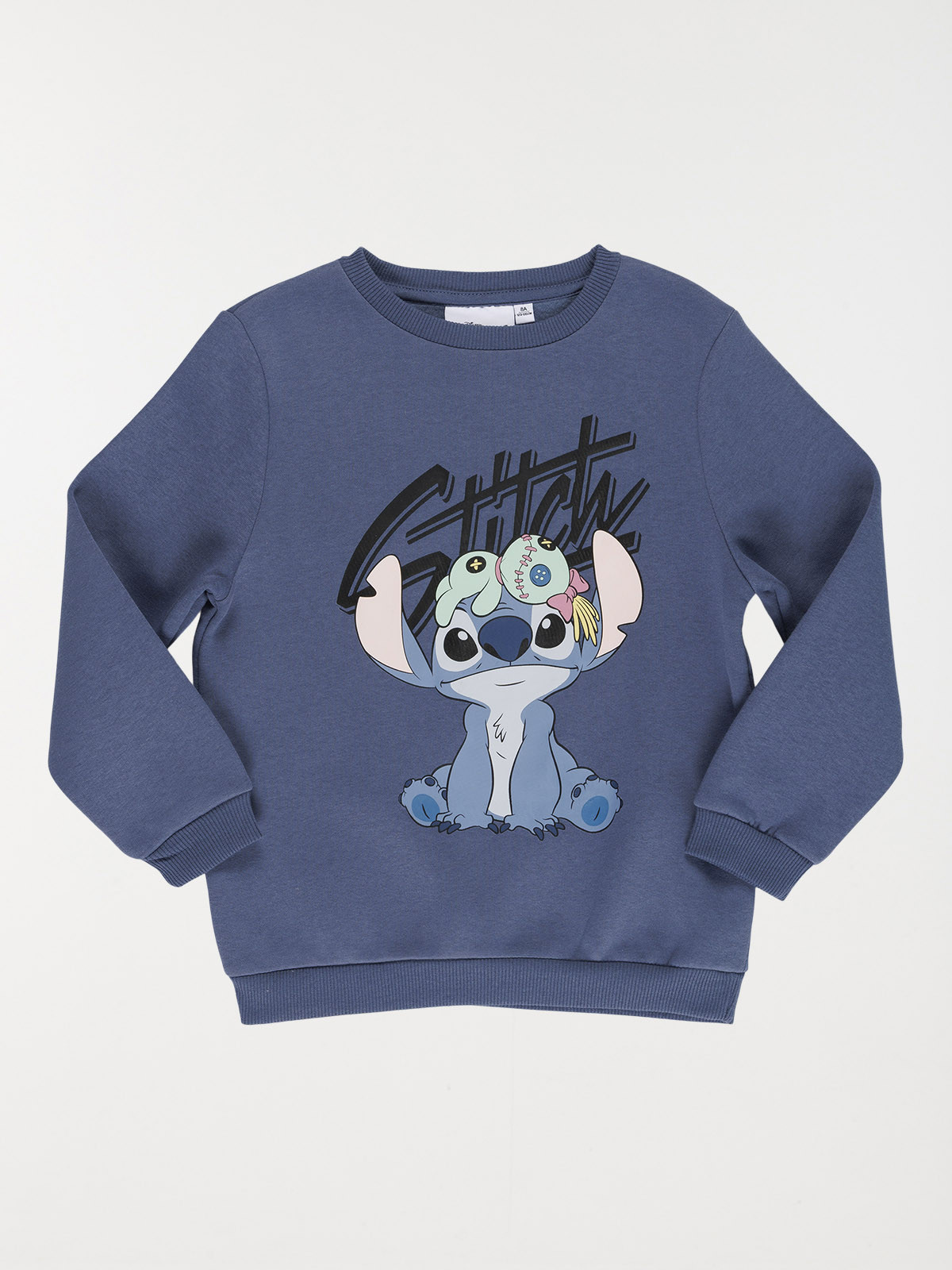 Sweat col rond Stitch fille (3-12A) Sweat col rond Stitch fille (3-12A)