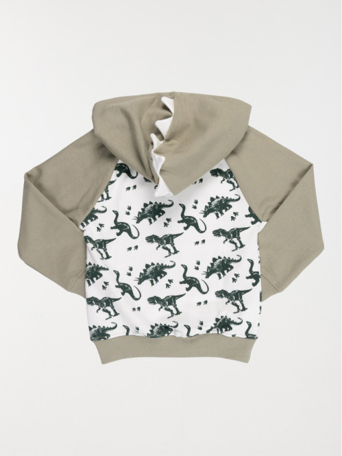 Sweat capuche dinosaures...
